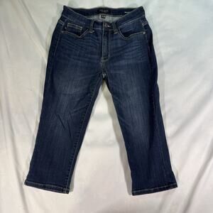 Judy Blue Jean‎ Capris Womens Size 3 Skinny Mid Rise Dark